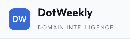 DotWeekly logo